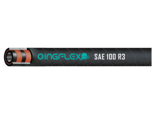 双层纤维编织橡胶液压胶管 SAE 100 R3