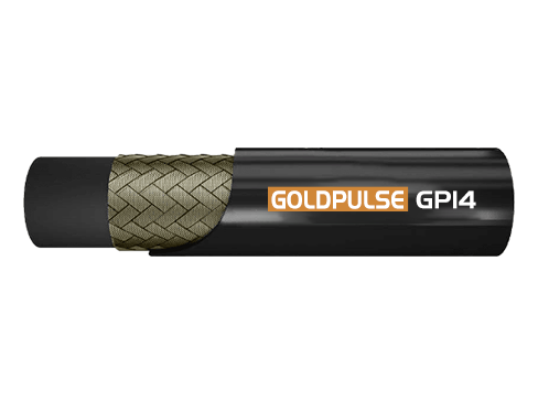 GP14 Goldpulse Train Hose Exceed 1ST 1层钢丝编织管